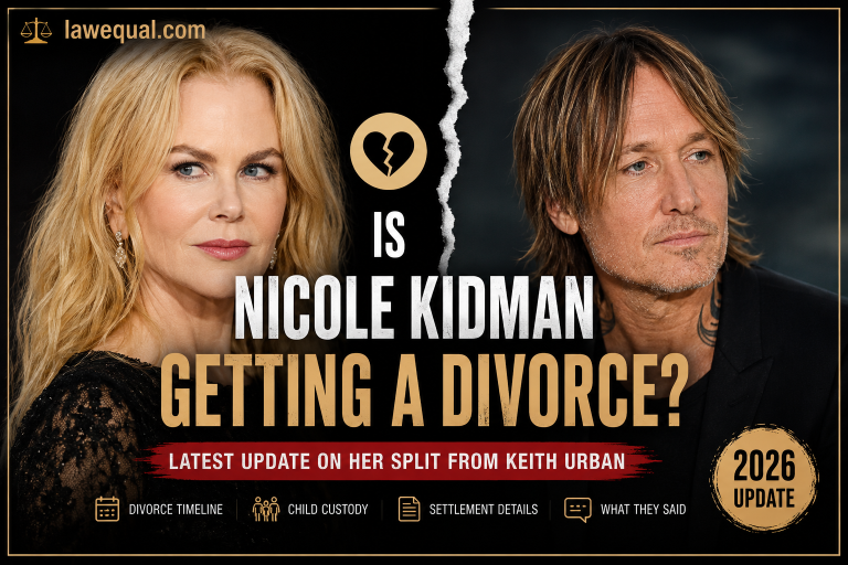Is Nicole Kidman getting a divorce?