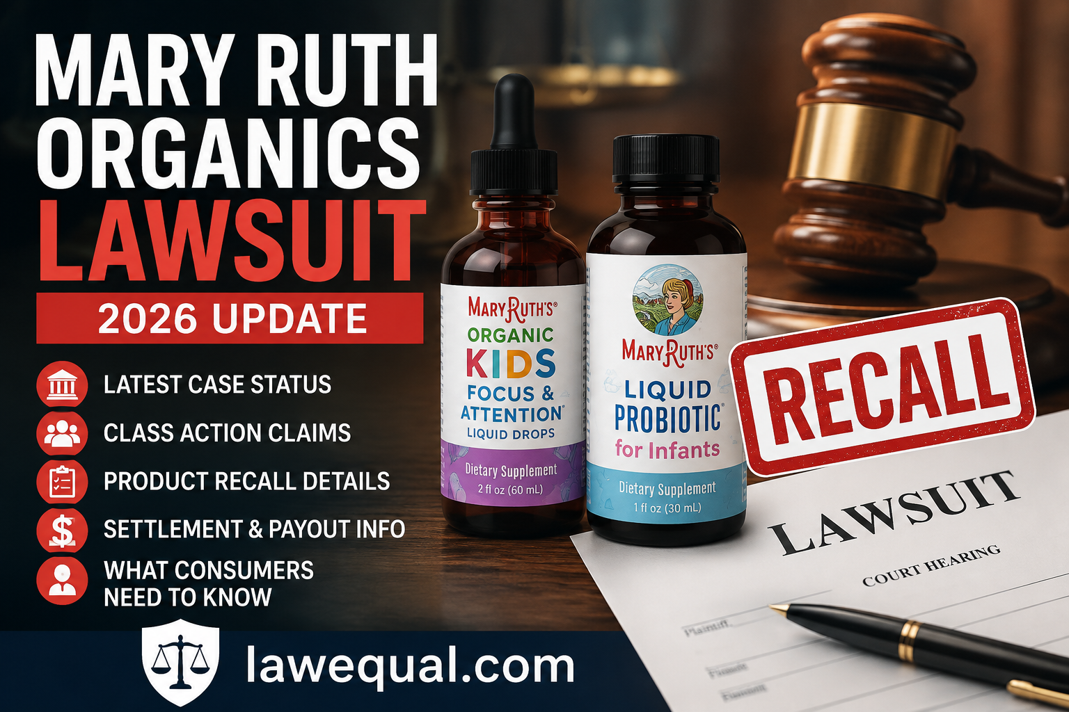 MaryRuth’s Lawsuit
