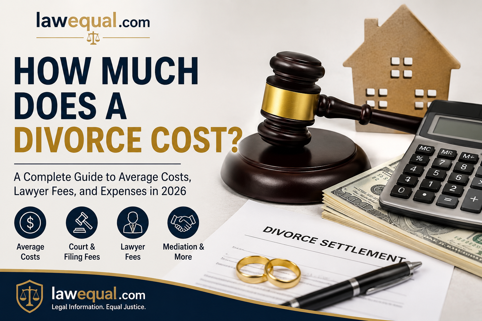 how much does a divorce cost