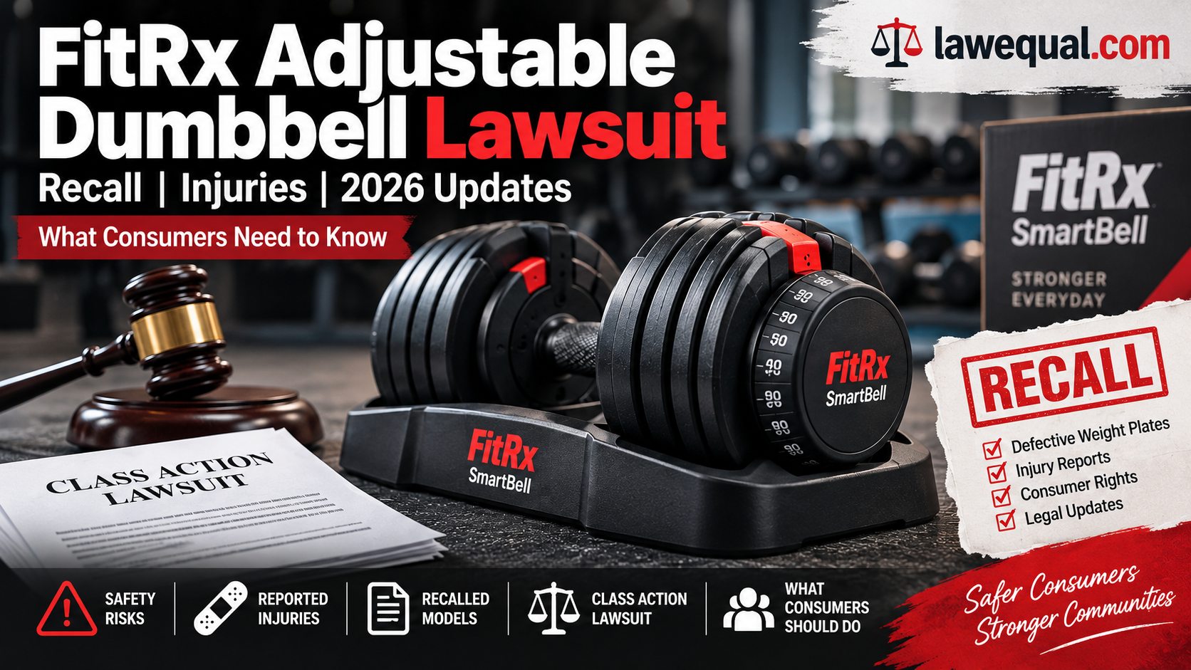 FitRx Dumbbell Lawsuit